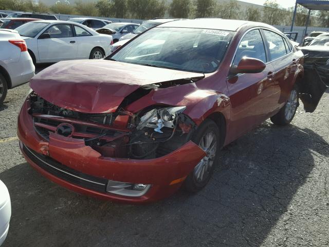 1YVHZ8CH6A5M47214 - 2010 MAZDA 6 I RED photo 2