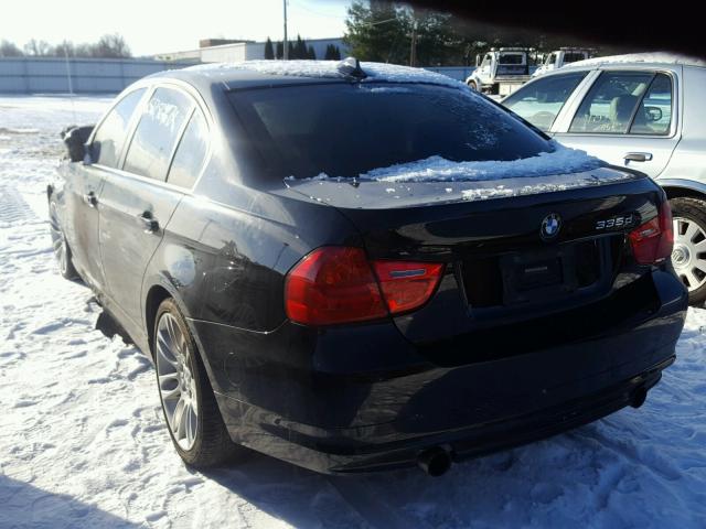 WBAPN7C56BA781813 - 2011 BMW 335 D BLACK photo 3