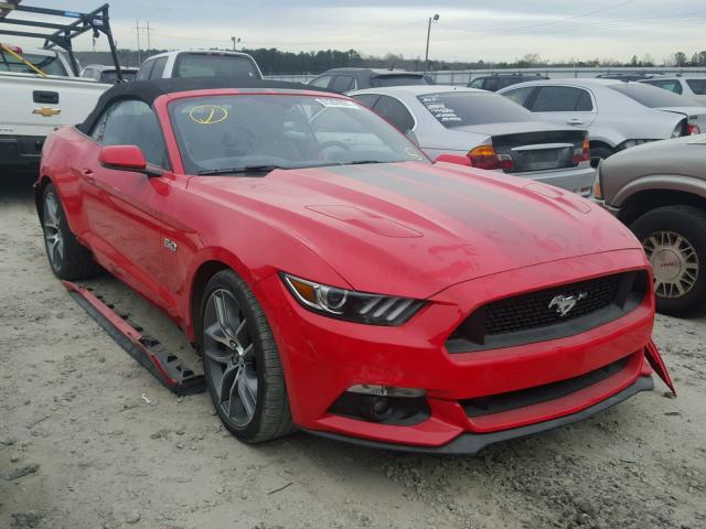 1FATP8FF9H5262767 - 2017 FORD MUSTANG GT RED photo 1