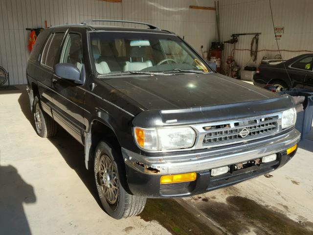 JN8AR05Y3TW048204 - 1996 NISSAN PATHFINDER BLACK photo 1