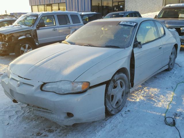 2G1WX12K339149497 - 2003 CHEVROLET MONTE CARL SILVER photo 2