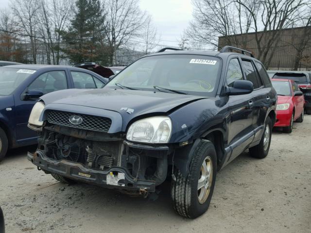 KM8SC73E34U600876 - 2004 HYUNDAI SANTA FE G CHARCOAL photo 2