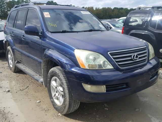 JTJBT20X260108537 - 2006 LEXUS GX 470 BLUE photo 1