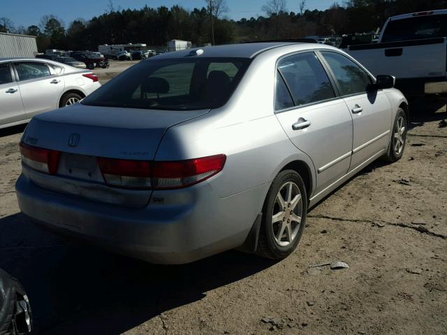 1HGCM66514A033338 - 2004 HONDA ACCORD EX SILVER photo 4