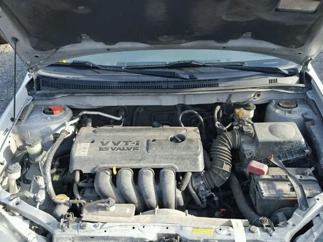 2T1BR32E96C584907 - 2006 TOYOTA COROLLA CE SILVER photo 7