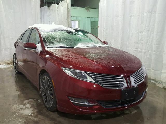 3LN6L2JK8ER821542 - 2014 LINCOLN MKZ Rojo foto 1