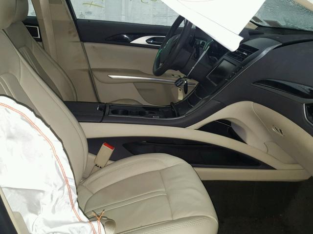 3LN6L2JK8ER821542 - 2014 LINCOLN MKZ Rojo foto 5