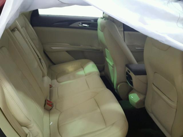 3LN6L2JK8ER821542 - 2014 LINCOLN MKZ Rojo foto 6