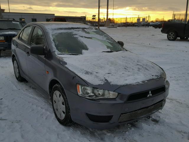 JA32U1FU6AU002597 - 2010 MITSUBISHI LANCER DE SILVER photo 1