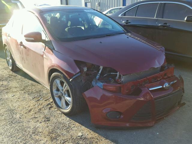 1FADP3F24EL245578 - 2014 FORD FOCUS SE RED photo 1