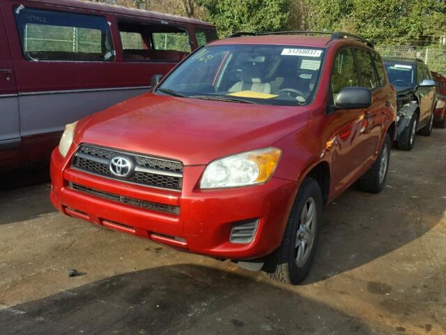 JTMZF33V79D005457 - 2009 TOYOTA RAV4 RED photo 2