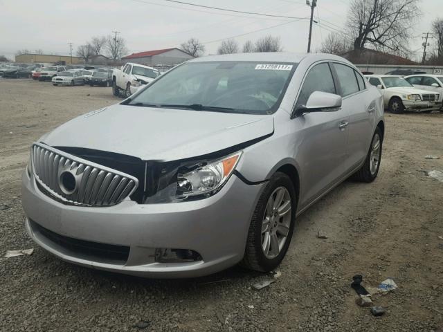 1G4GC5EC6BF115848 - 2011 BUICK LACROSSE C SILVER photo 2