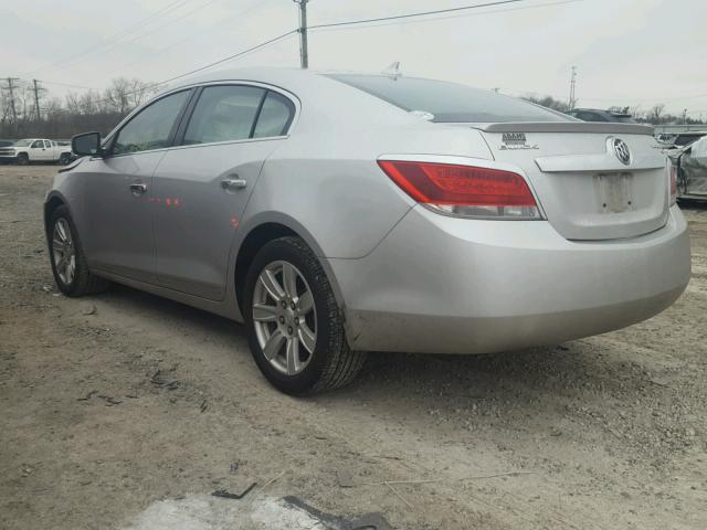 1G4GC5EC6BF115848 - 2011 BUICK LACROSSE C SILVER photo 3