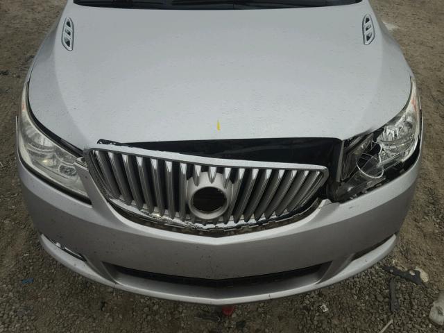 1G4GC5EC6BF115848 - 2011 BUICK LACROSSE C SILVER photo 7