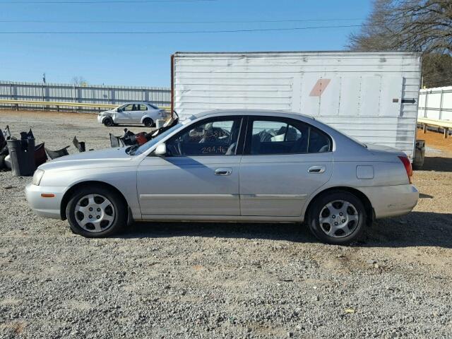 KMHDN45D43U568427 - 2003 HYUNDAI ELANTRA GL SILVER photo 9