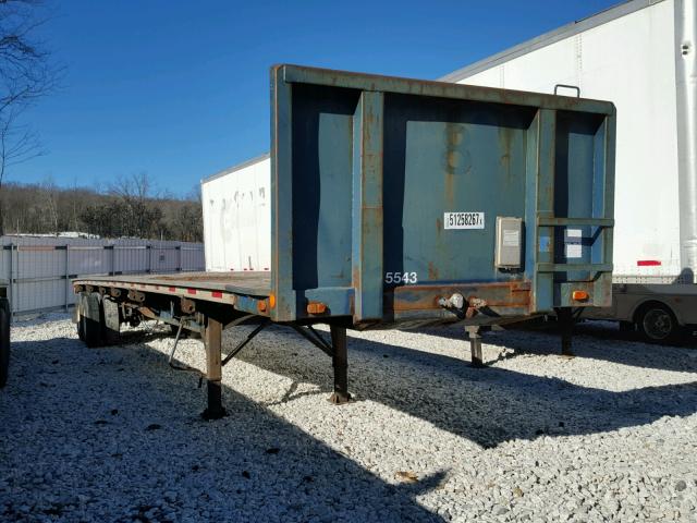 1UYFS2456VA125786 - 1997 UTILITY TRAILER BLUE photo 1