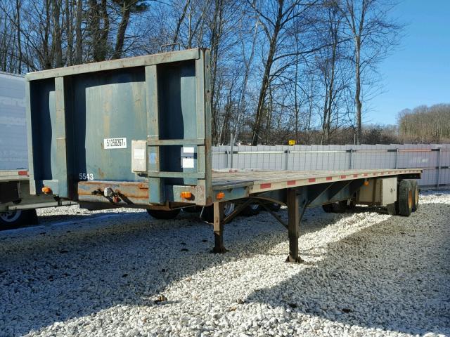 1UYFS2456VA125786 - 1997 UTILITY TRAILER BLUE photo 2