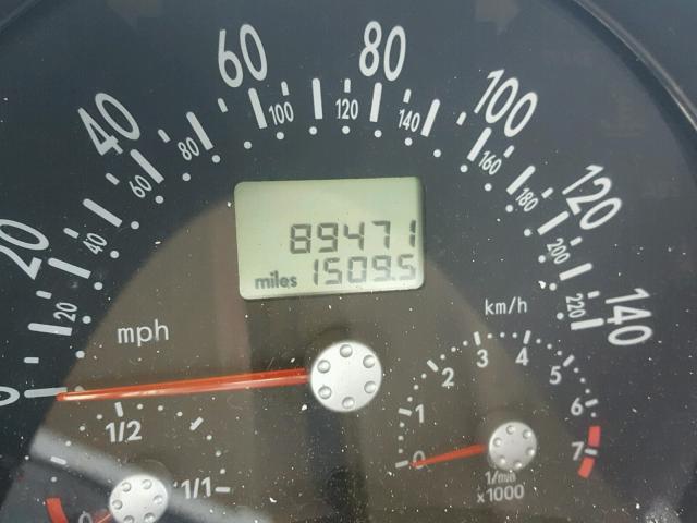 3VWCA21C6YM460753 - 2000 VOLKSWAGEN NEW BEETLE 黄色 照片 8