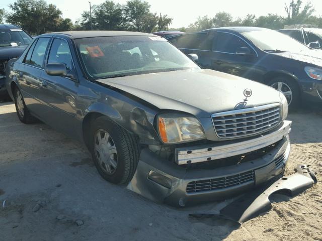 1G6KD54Y55U262674 - 2005 CADILLAC DEVILLE CHARCOAL photo 1