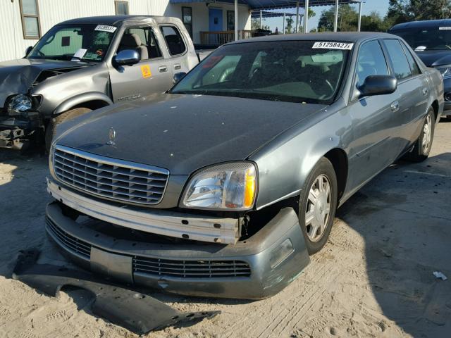 1G6KD54Y55U262674 - 2005 CADILLAC DEVILLE CHARCOAL photo 2