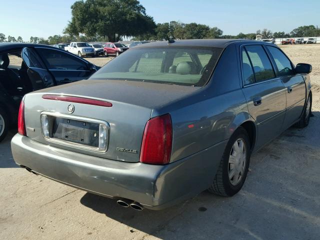 1G6KD54Y55U262674 - 2005 CADILLAC DEVILLE CHARCOAL photo 4