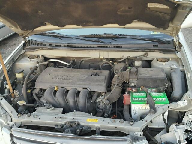 2T1BR32E33C003249 - 2003 TOYOTA COROLLA CE SILVER photo 7