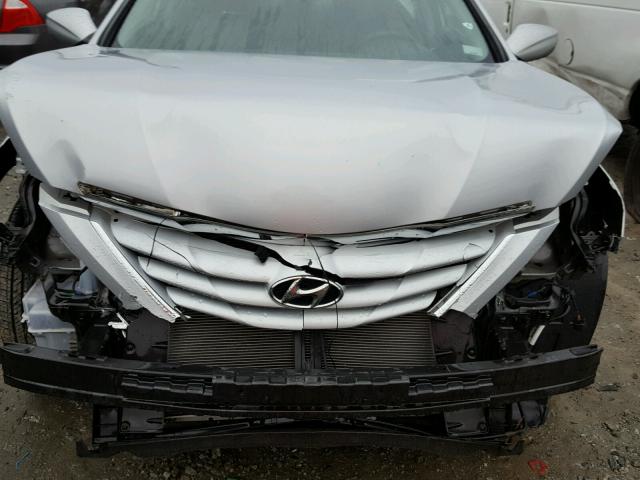 5NPEB4AC2BH033992 - 2011 HYUNDAI SONATA GLS SILVER photo 7