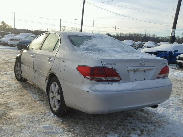 JTHBA30G055062723 - 2005 LEXUS ES 330 SILVER photo 3