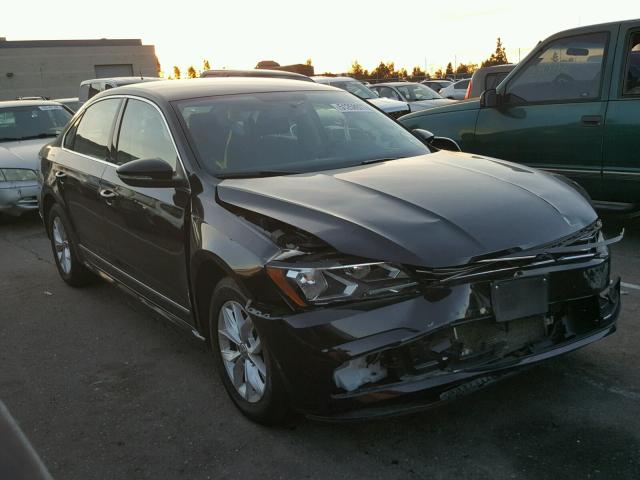 1VWAT7A36GC055183 - 2016 VOLKSWAGEN PASSAT S Schwarz Foto 1