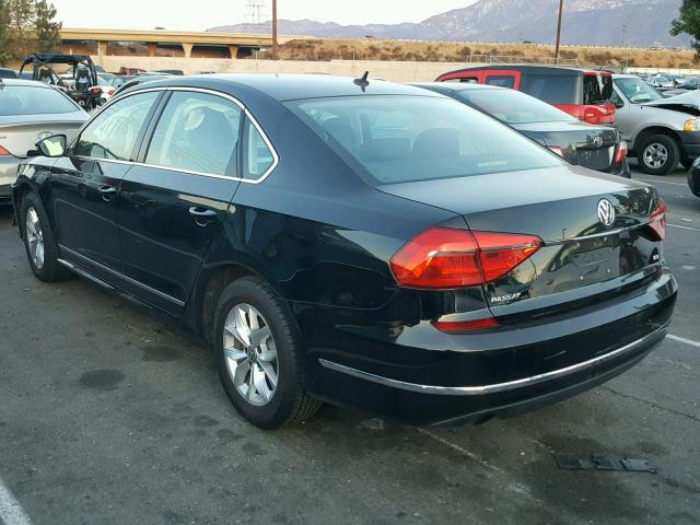 1VWAT7A36GC055183 - 2016 VOLKSWAGEN PASSAT S Schwarz Foto 3