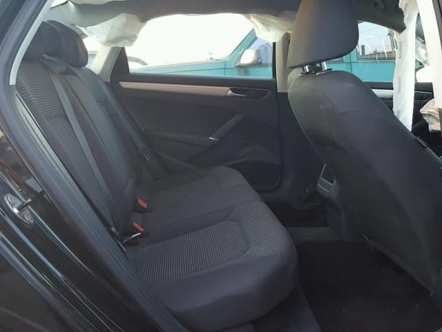 1VWAT7A36GC055183 - 2016 VOLKSWAGEN PASSAT S Schwarz Foto 6