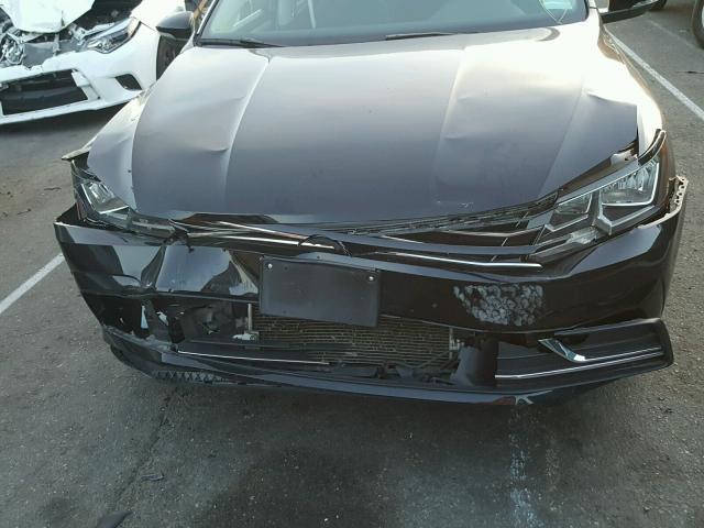 1VWAT7A36GC055183 - 2016 VOLKSWAGEN PASSAT S Schwarz Foto 9