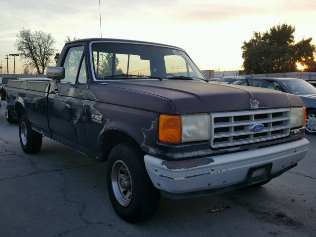 2FTDF15Y4MCA66814 - 1991 FORD F150 BLUE photo 1