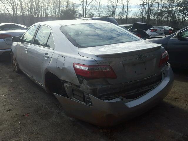 4T1BE46K17U111214 - 2007 TOYOTA CAMRY NEW SILVER photo 3