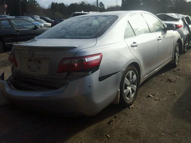 4T1BE46K17U111214 - 2007 TOYOTA CAMRY NEW SILVER photo 4