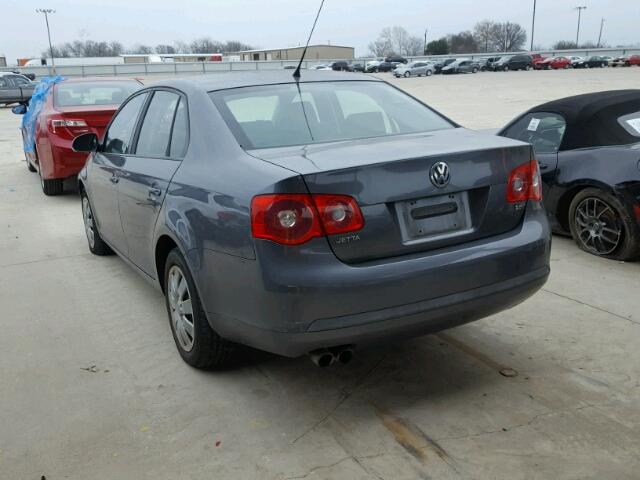 3VWPF71K97M104142 - 2007 VOLKSWAGEN JETTA 2.5 GRAY photo 3