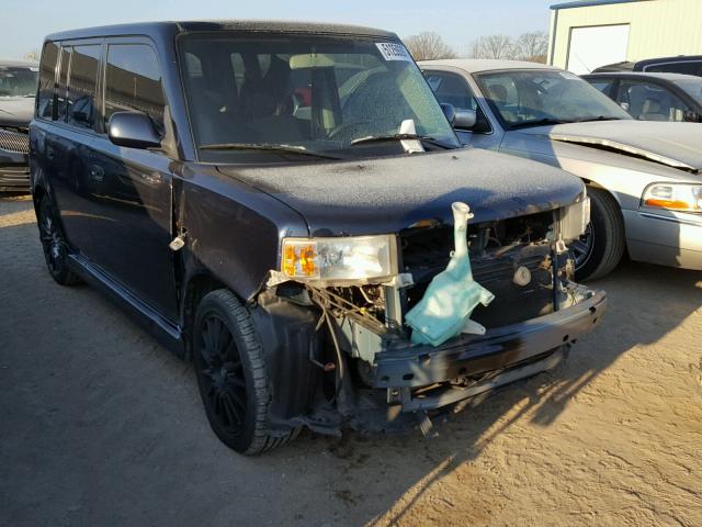 JTLKT334450180871 - 2005 TOYOTA SCION XB BLUE photo 1