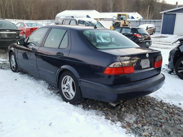 YS3EH45G913031798 - 2001 SAAB 9-5 AERO BLUE photo 3