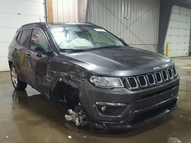 3C4NJDBB8JT161578 - 2018 JEEP COMPASS LA CHARCOAL photo 1