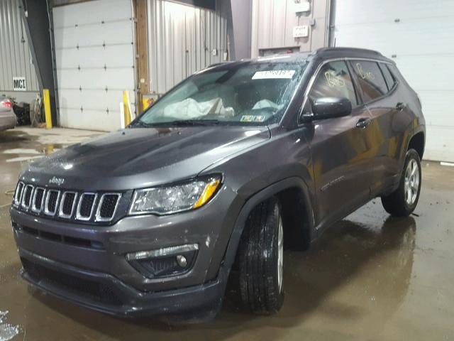 3C4NJDBB8JT161578 - 2018 JEEP COMPASS LA CHARCOAL photo 2