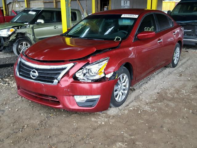 1N4AL3AP2EC128051 - 2014 NISSAN ALTIMA 2.5 RED photo 2