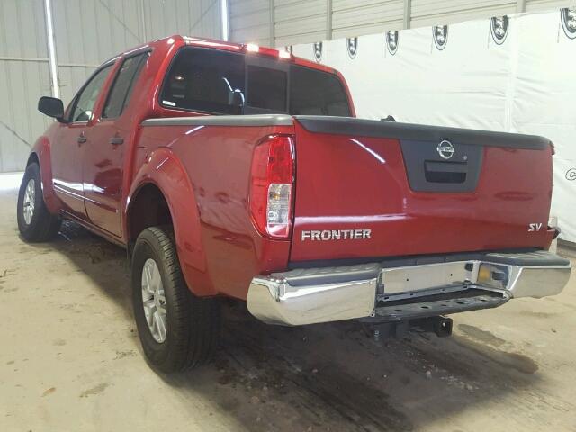 1N6AD0ER0GN799210 - 2016 NISSAN FRONTIER S RED photo 3