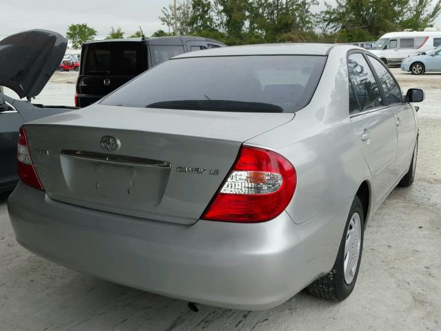 4T1BE32K84U859907 - 2004 TOYOTA CAMRY LE GRAY photo 4