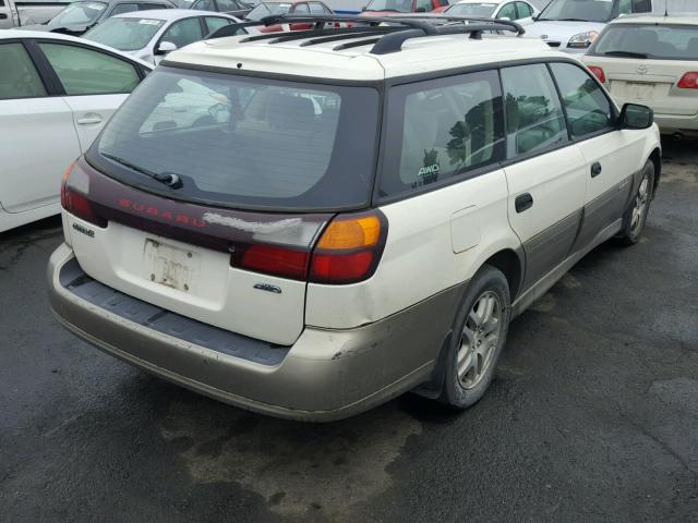 4S3BH675147625347 - 2004 SUBARU LEGACY OUT CREAM photo 4