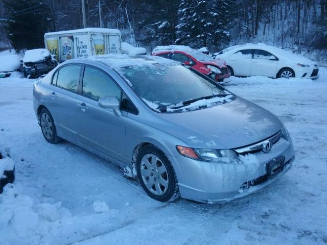 2HGFA16507H307031 - 2007 HONDA CIVIC LX GRAY photo 1