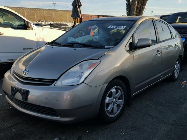 JTDKB20U553094139 - 2005 TOYOTA PRIUS GOLD photo 2