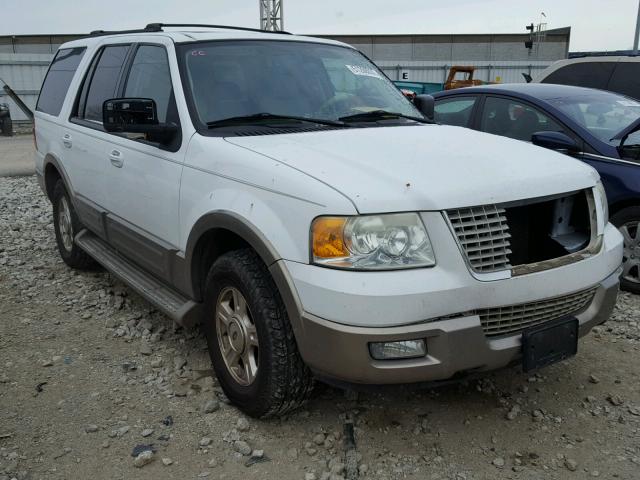 1FMFU17L73LC34381 - 2003 FORD EXPEDITION WHITE photo 1