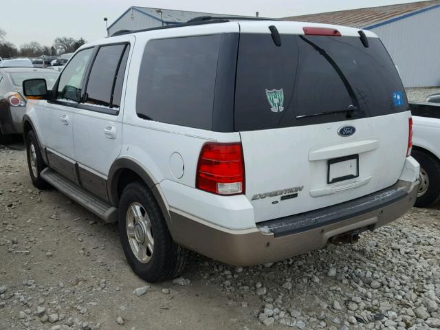 1FMFU17L73LC34381 - 2003 FORD EXPEDITION WHITE photo 3