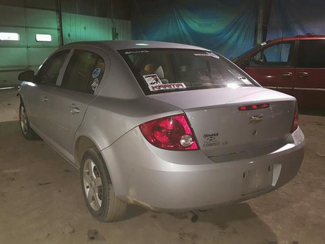 1G1AK55F377300974 - 2007 CHEVROLET COBALT LS WHITE photo 3