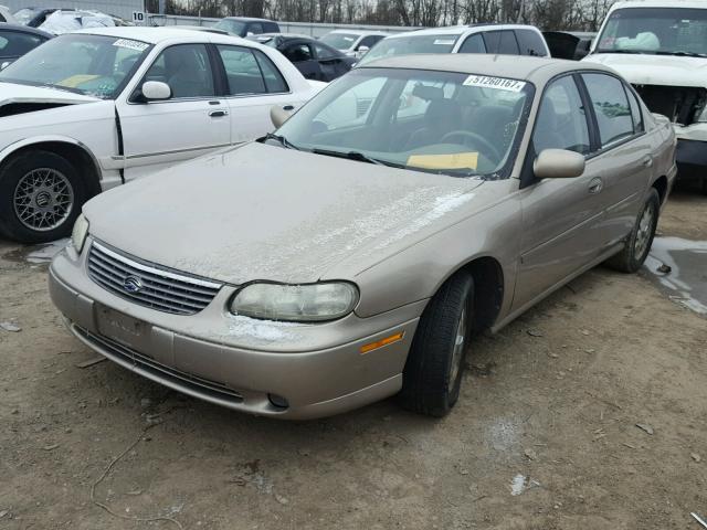 1G1NE52MXX6130176 - 1999 CHEVROLET MALIBU LS BEIGE photo 2